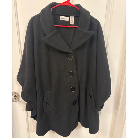 LeModa One-size Poncho Cape Pockets - Picture 1 of 8